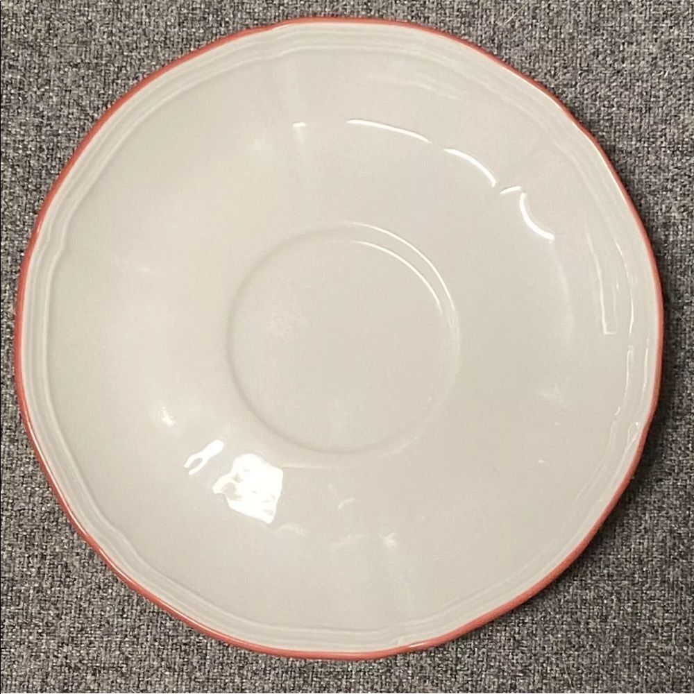Richard Ginori White 5” Fruit Dish Saucer Italy